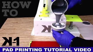 Kit Tampografica facile  How to  Pad Printing process Tutorial DIY Tampografia fai da te [upl. by Bowe]