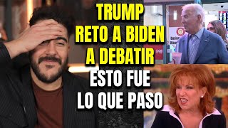 Se pusieron HISTERICAS justificando por que Biden NO DEBERIA debatir con Trump [upl. by Eittap]