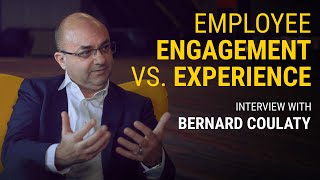 Employee Engagement vs Employee Experience  Bernard Coulaty [upl. by Tabshey]