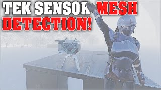 The Tek Sensor And How to Use it Mesh Detection  Ark Tutorials [upl. by Iramo682]