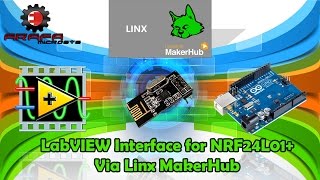 LabVIEW Interface for NRF24L01 Via Linx MakerHub [upl. by Denney]