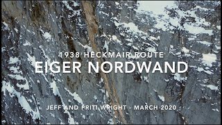 Eiger  Heckmair Route  Climbing the Nordwand [upl. by Arim880]