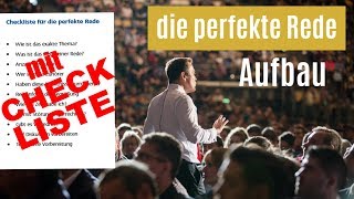 JEDEN ÜBERZEUGEN  die perfekte Rede mit Checkliste  Jürgen Höller [upl. by Hewet]