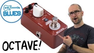 MOOER Pure Octave Pedal Demo [upl. by Bill662]