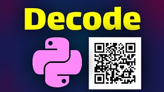 How to Decode QR Code in Python [upl. by Ibur]