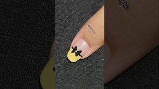 Easy nail art tutorial naildesigns nails nailsart nailtutorial nailart naildecoration bow [upl. by Eelarak]