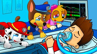 What Will Happen To Ryder Very Sad Story  PAW Patrol The Mighty Movie  Rainbow Friends 3 [upl. by Ahsenahs]