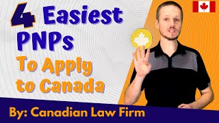 4 Easiest Provincial Nomination Programs to Immigrate to Canada [upl. by Nilrem463]