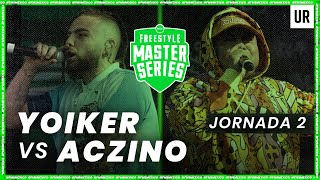 YOIKER VS ACZINO  FMSMÉXICO2022  Jornada 2  Urban roosters [upl. by Obelia]