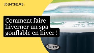 Hivernage spa  Que faire de mon jacuzzi gonflable en hiver  🧖‍♀️ [upl. by Rambow]