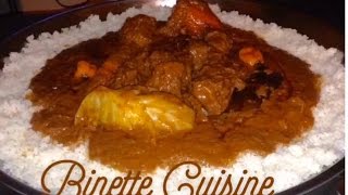 How To Cook Mafe Recette Senegalaise [upl. by Lawrenson833]