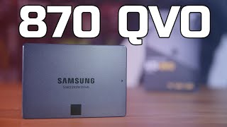 Samsung 870 QVO SSD Review  TechteamGB [upl. by Wehhtam]