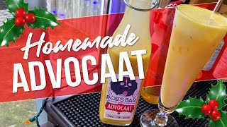 HOMEMADE ADVOCAAT  How to Make Advocaat Recipe with Vodka  Robs Home Bar [upl. by Kelsey401]