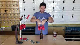 How to Use a Bottle Capper  Home Brewing Co [upl. by Youngran165]