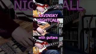 What if nightcall had guitars  nightcall kavinsky drive guitar cover rmix guitarremix metal [upl. by Grethel]