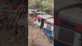 Bankers Pushing Goods Train from Backside to Climb Khandala Ghatindianrailways [upl. by Sumner]