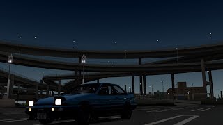 Shutoko Revival Projects Daikoku Parking Area with Shaders  Assetto Corsa [upl. by Joletta]