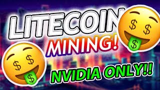 Litecoin Mining  How to Mine Litecoin Using an Nvidia GPU ccMiner 183 STILL WORKS IN 2021 [upl. by Sezen]