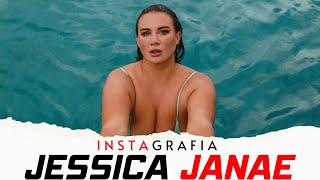 Jessica Janae  Attractive Plus Size Model from America  Biography  Curvy Fashion Model Insta Wiki [upl. by Cavil]