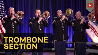 The StarSpangled Banner Trombone Quartet of The US Army Field Band [upl. by Eivlys441]