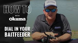 Okuma How To Dial in your Baitfeeder Reel [upl. by Adnarrim393]