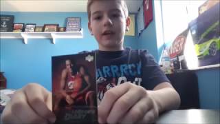 Kid Temper Tantrum Cuts Up Lebron James Rookie Card  Original [upl. by Eleinad161]