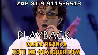 CARTA BRANCA  MAGNÍFICOS  PLAYBACK XOTE [upl. by Aruon266]