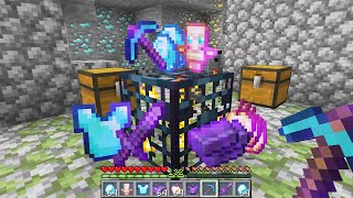 Minecraft UHC but with an infinite item spawner [upl. by Hpejsoj243]