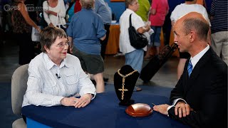 Preview Tiffany amp Co Gold Necklace ca 1870  Vintage Spokane Hour 2  ANTIQUES ROADSHOW  PBS [upl. by Notniv]