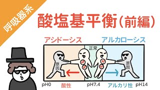 酸塩基平衡（前編）イラスト図解 [upl. by Gilson630]
