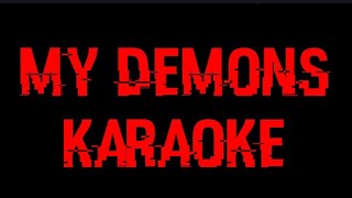 Starset My Demons karaoke with lyrics background music by Mr Music Karaoke [upl. by Hy485]