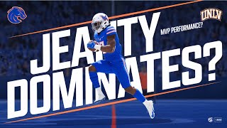 How Did Ashton Jeanty Perform vs UNLV Boise State RBs Stats in Mountain West Championship [upl. by Agemo]