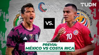 🔴 EN VIVO México vs Costa Rica  Semifinal  CONCACAF Nations League  TUDN [upl. by Nire]