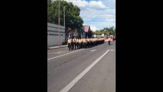 Montrose CO high school ROTC parade march cadence [upl. by Ocisnarf]