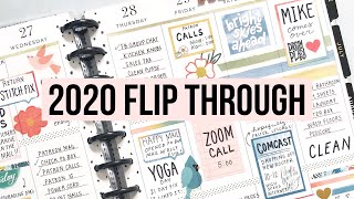 My Big Happy Planner 2020 Flip Through [upl. by Eissirhc]