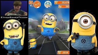 Ethan Gamers FIRST VIDEO Despicable Me MINION RUSH [upl. by Yennep]