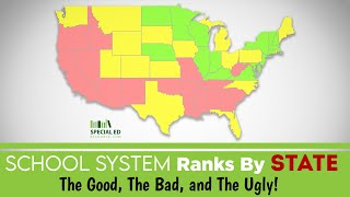 School System Ranks By State  Special Education Decoded [upl. by Eremahs585]