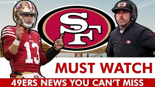 San Francisco 49ers News YOU NEED TO KNOW Today [upl. by Ikin694]