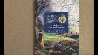 The Disney Dreams Collection  Original Art by Thomas Kinkade flip through [upl. by Ardene]