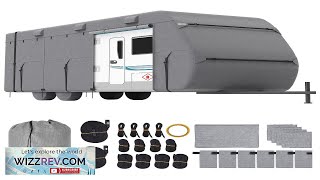 VEVOR Trailer Travel RV Cover 2730 ft Class A Camper Cover NonWoven Review [upl. by Odarbil]