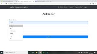 10 Python Django Project Development  Hospital Management  Hindi [upl. by Cummins]