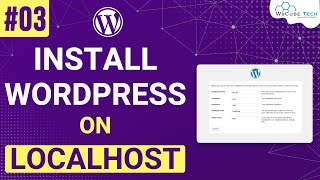 How to install WordPress on Localhost  WordPress Localhost Tutorial [upl. by Obaza]