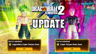 How To Unlock Super Saiyan Rose Aura In Dragon Ball Xenoverse 2 Update [upl. by Effy]