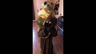 Star Wars Jawa Cosplay Motion Test [upl. by Adlemy]