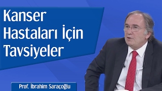 Kanser Hastaları İçin Tavsiyeler ve Yasaklar  Prof Saraçoğlu [upl. by Arrotal]