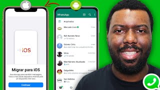 Transfira Suas Mensagens do WhatsApp do Android para iPhone Rápido e Fácil Grátis [upl. by Otir]