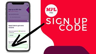 New MPL Sign up Code 2022 100 Working [upl. by Fransis]