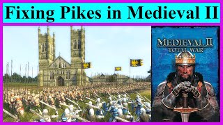 Fixing Pikes in Medieval II Total War  Pikes are Perfectly Balanced amp need no exploiting at all [upl. by Dleifyar]