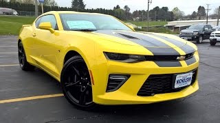 2016 Chevrolet Camaro SS w2SS Start Up Complete Tour and Review [upl. by Terrill958]