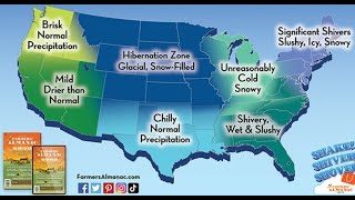 Farmers Almanac Winter Forecast 20222023 [upl. by Nylde]